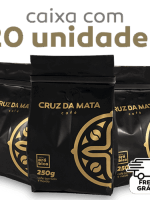 Café Cruz da Mata 250g pó – Caixa com 20 und